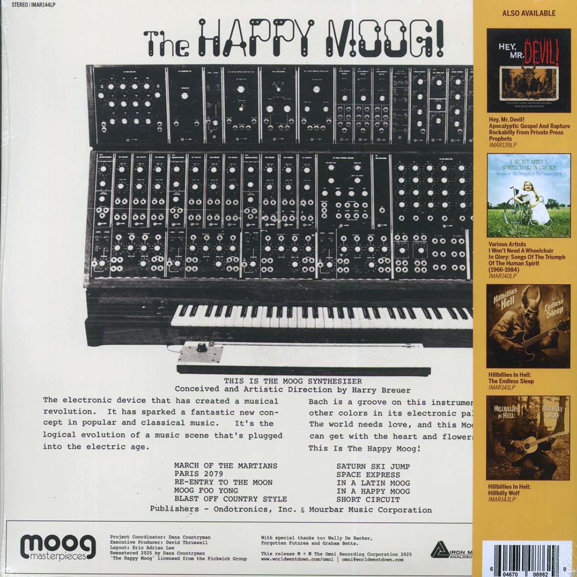 Jean-Jacques Perrey, Harry Breuer - The Happy Moog!