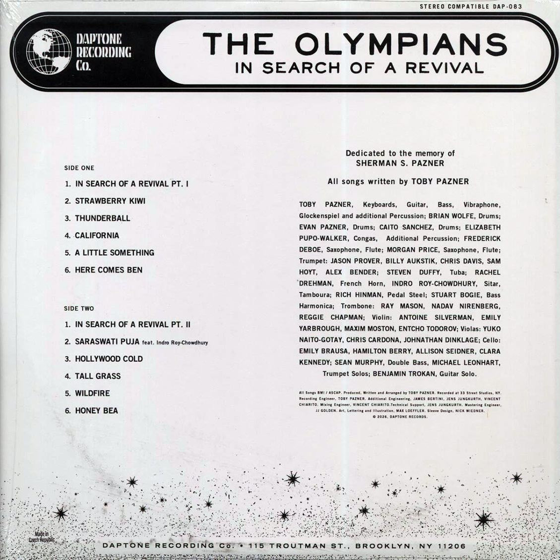 The Olympians - In Search Of A Revival