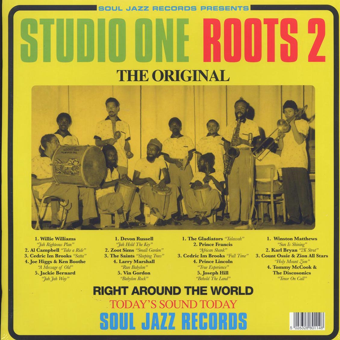 The Gladiators, Willie Williams, Credic Brooks, Al Campbell, Joseph Hill, Count Ossie, Etc. - Studio One Roots 2