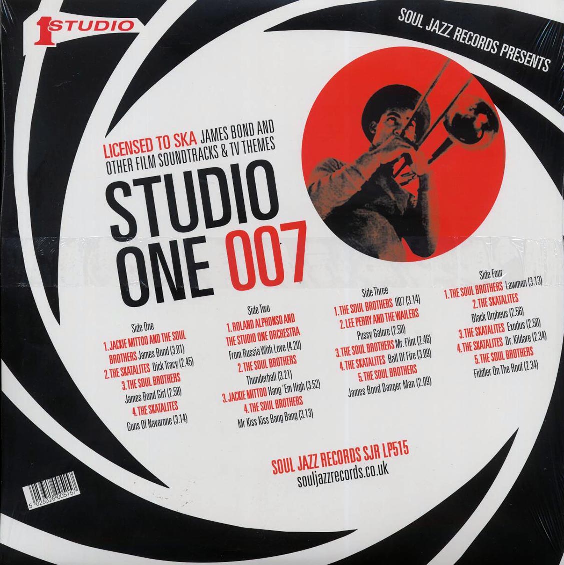 Lee Perry, The Skatalites, Jackie Mittoo, Roland Alphonso, Etc. - Studio One 007: Licensed To Ska