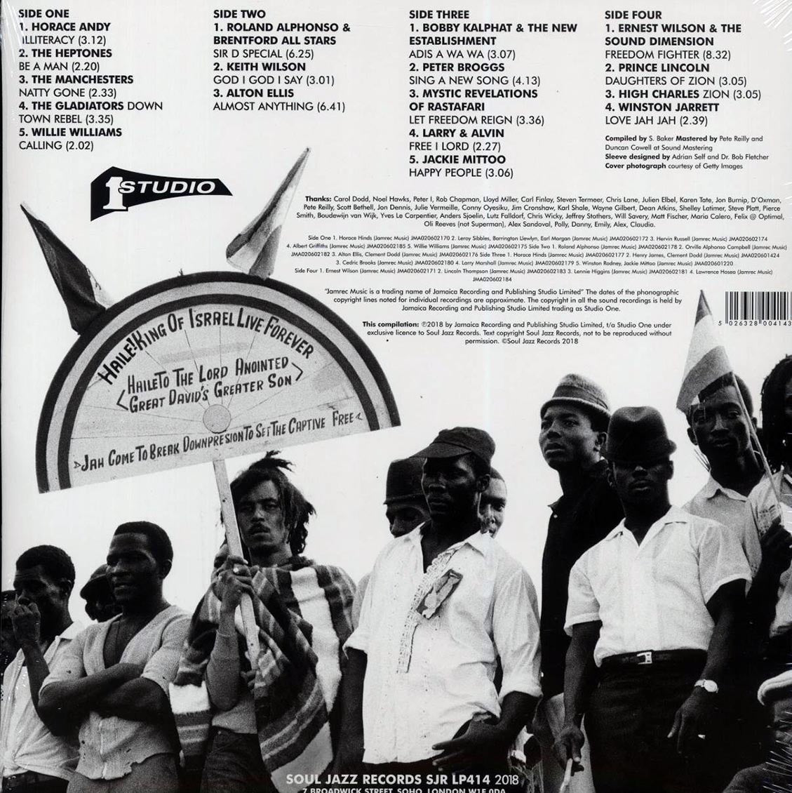 The Gladiators, Willie Williams, The Heptones, Horace Andy, Etc. - Black Man’s Pride 2: Righteous Are The Sons And Daughters Of Jah