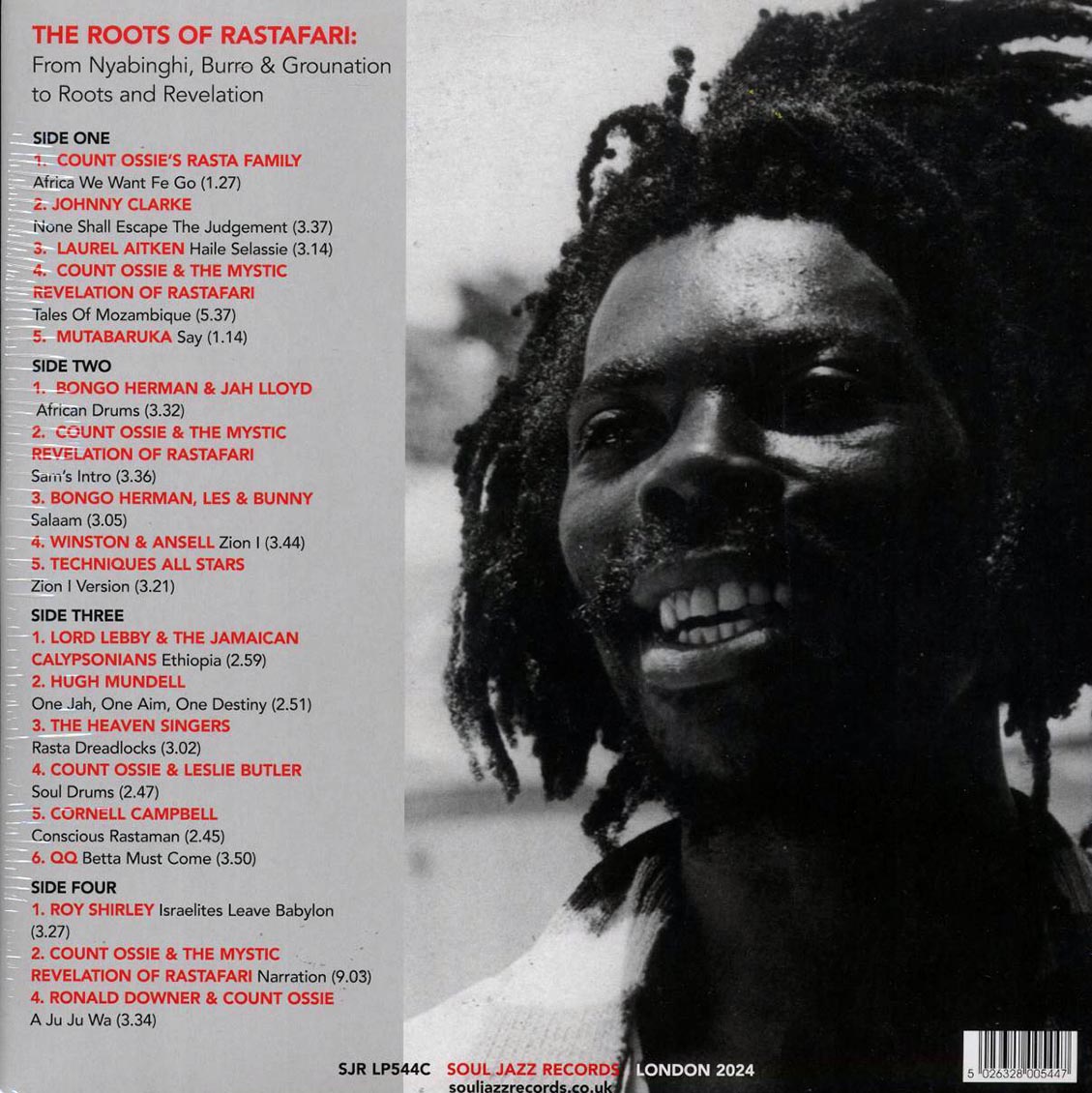 Count Ossie, Johnny Clarke, Bongo Herman, Hugh Mundell, Roy Shirley, Etc. - Rastafari: The Dreads Enter Babylon 1955-83