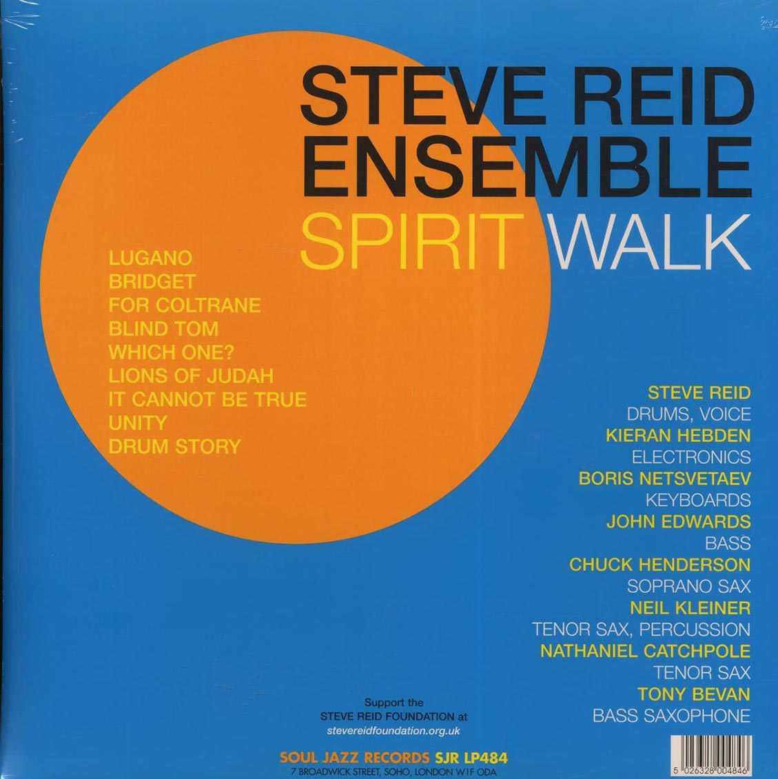 Steve Reid Ensemble - Spirit Walk