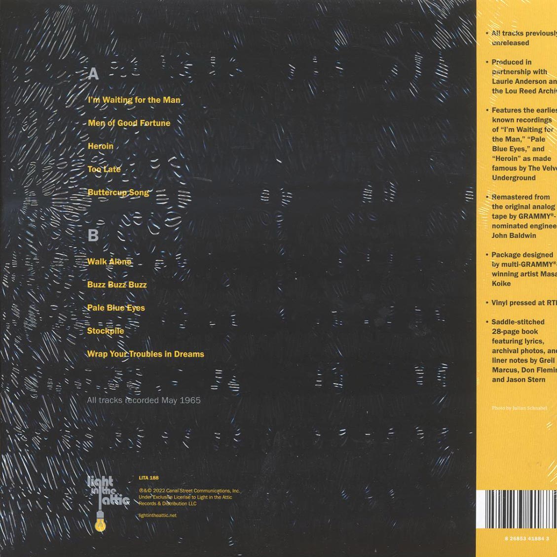 Lou Reed - Words & Music, May 1965