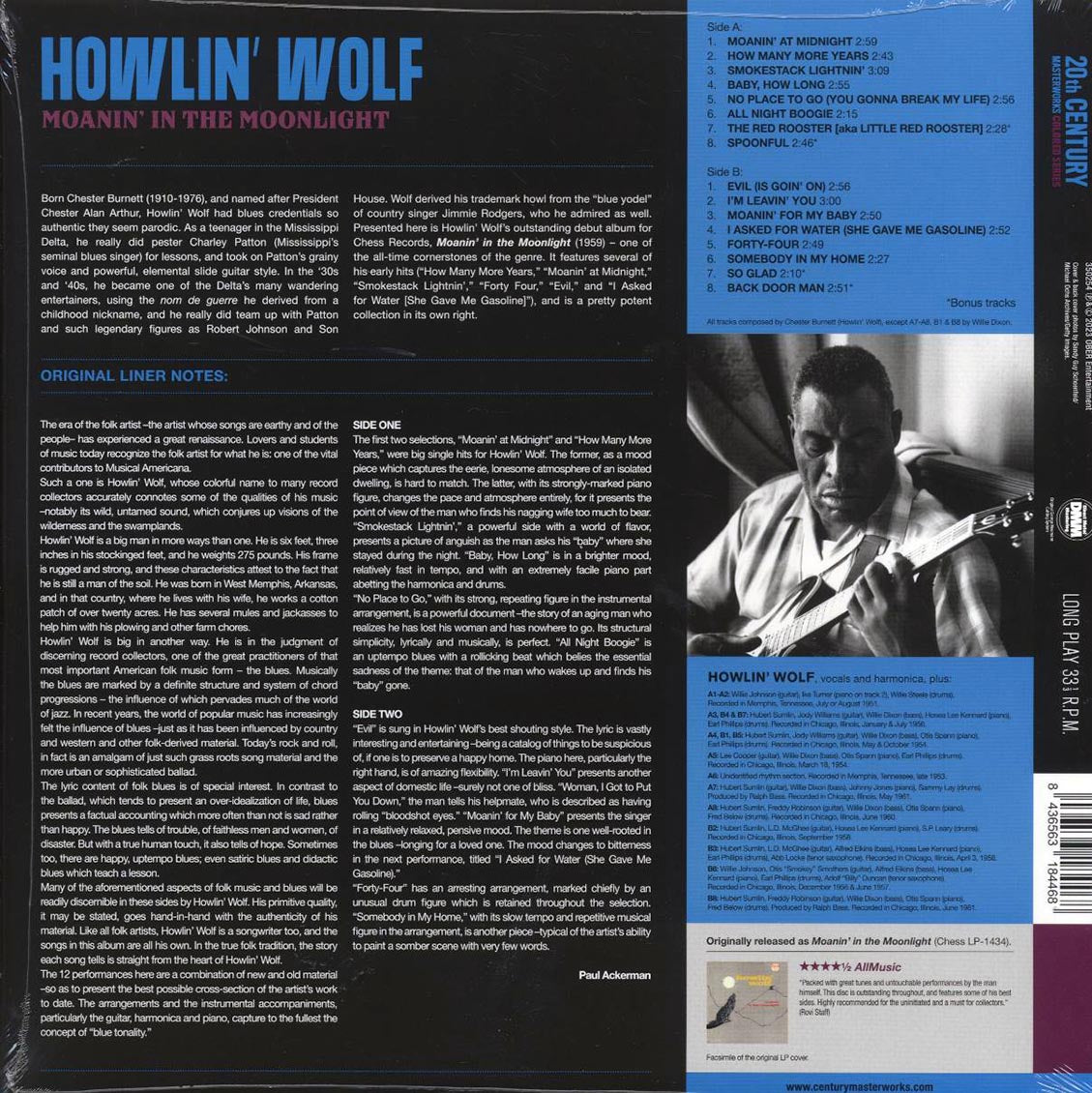 Howlin' Wolf - Moanin' In The Moonlight