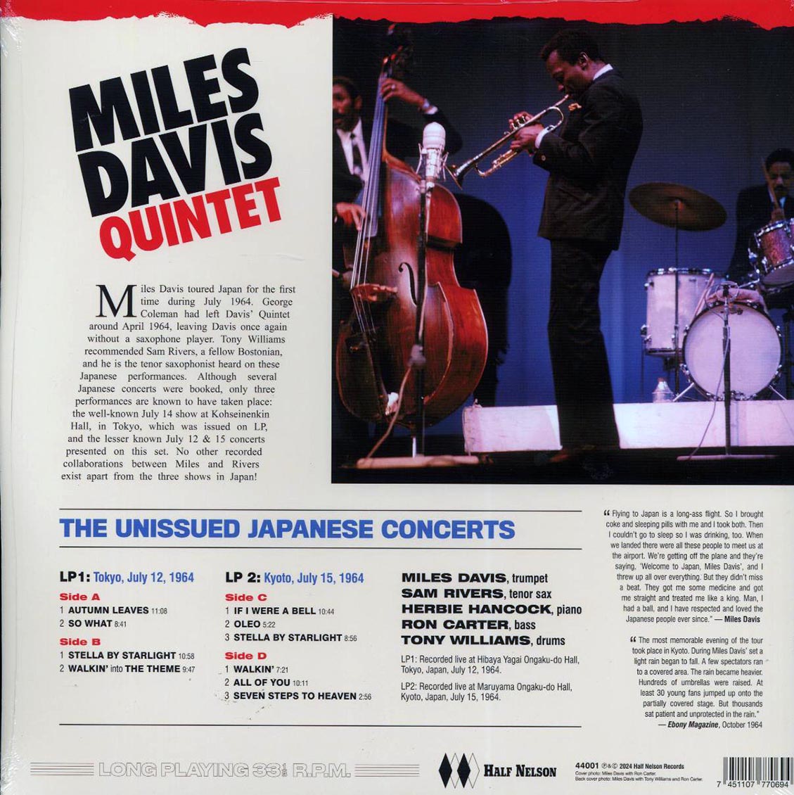 Miles Davis Quintet - The Unissued Japanese Concerts