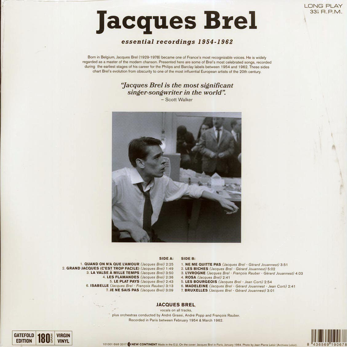 Jacques Brel - Essential Recordings 1954-1962