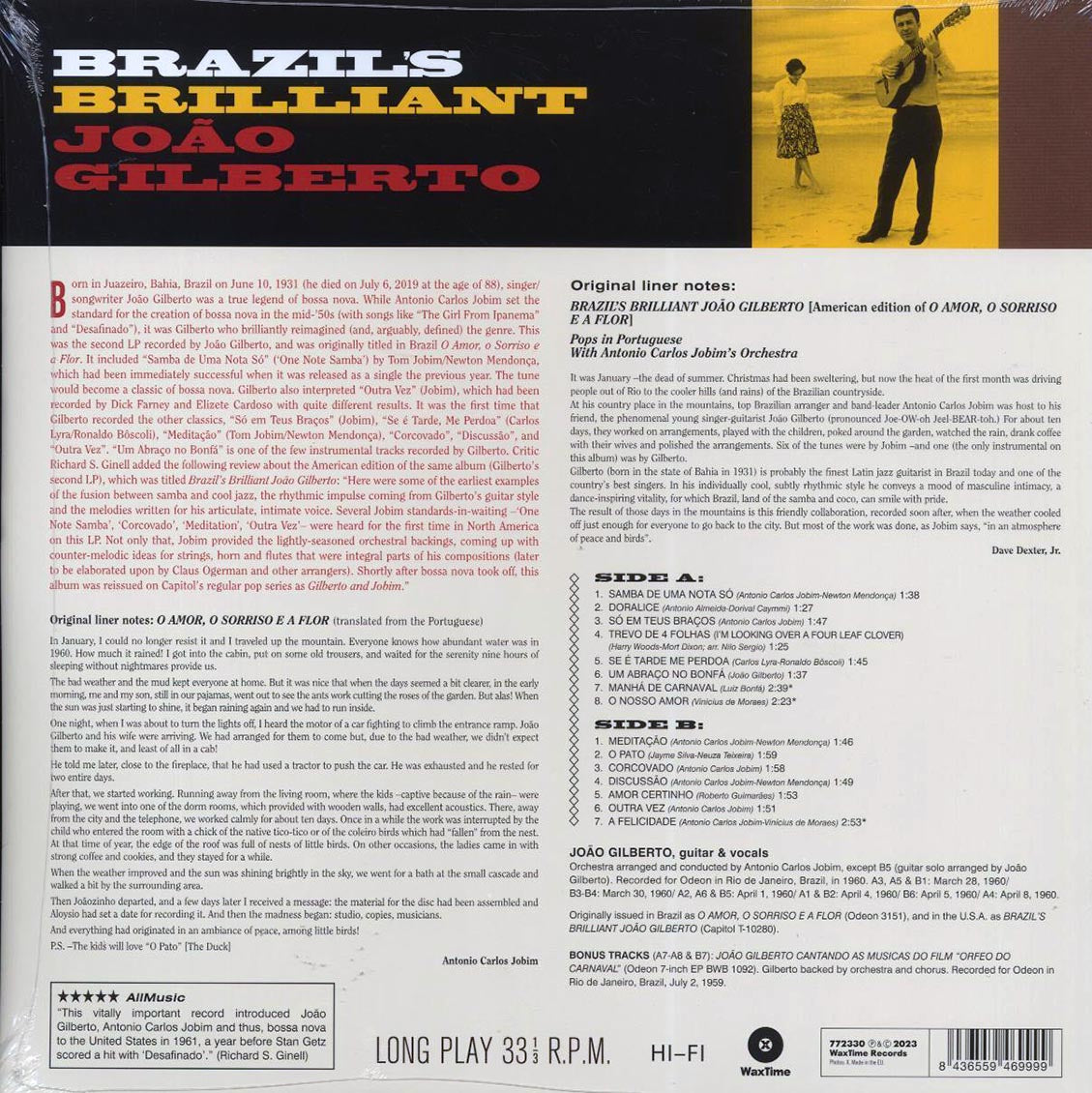 Joao Gilberto - Brazil's Brilliant