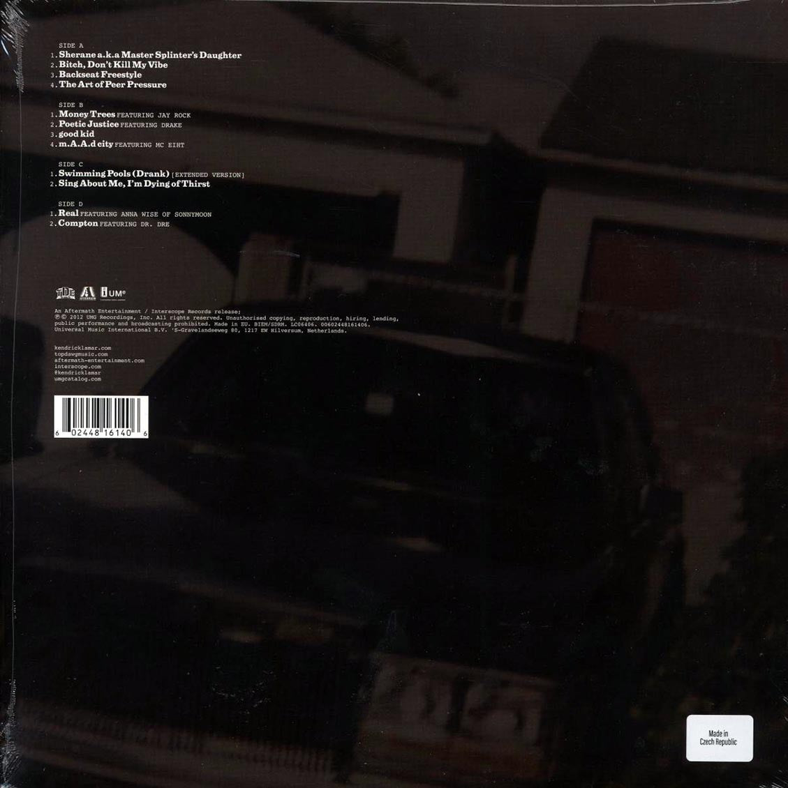 Kendrick Lamar - Good Kid, MAAD City
