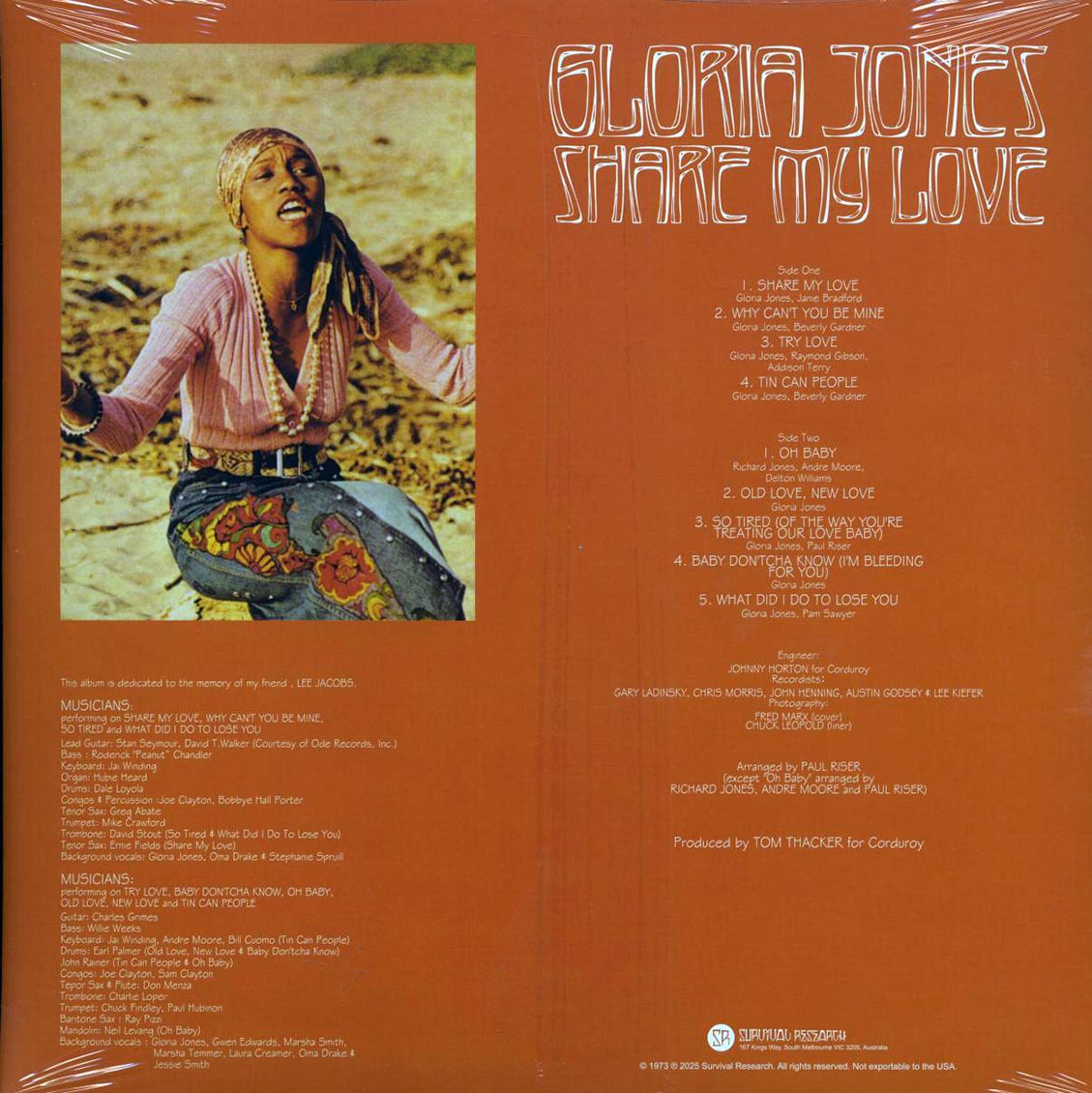 Gloria Jones - Share My Love