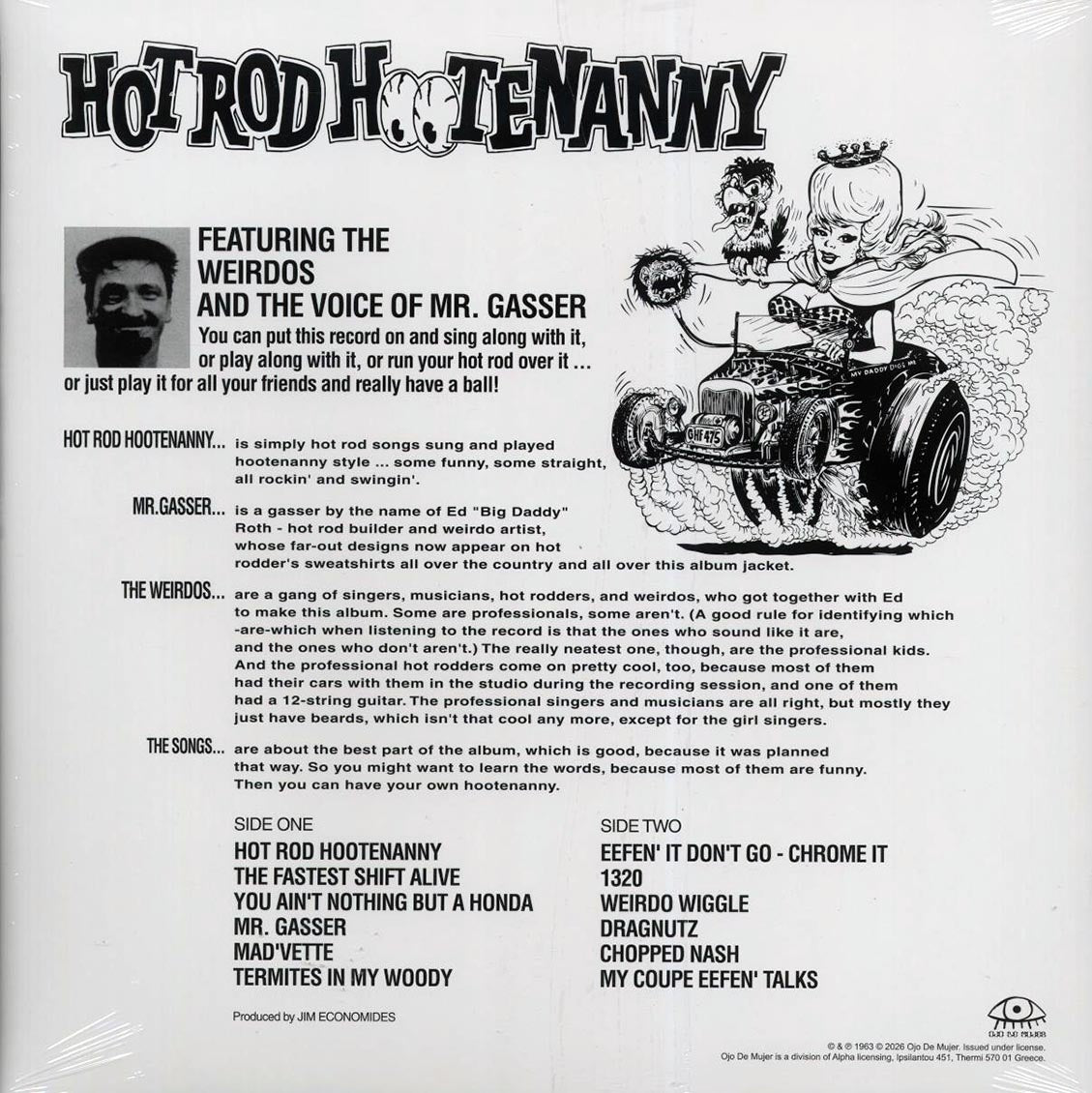 Mr. Gasser & The Weirdos - Hot Rod Hootenanny