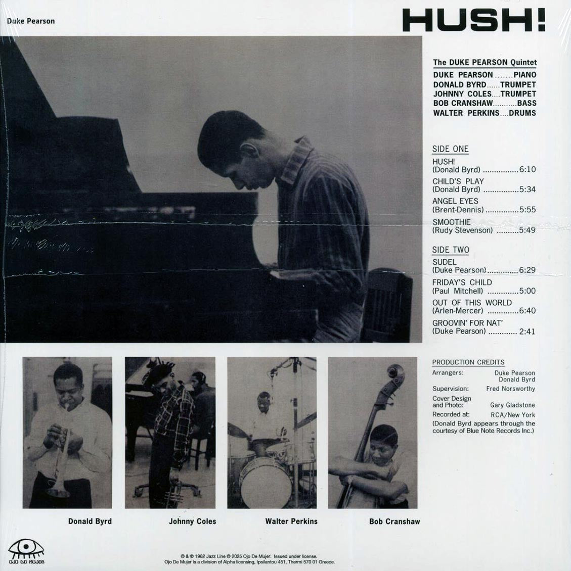 The Duke Pearson Quintet - Hush!