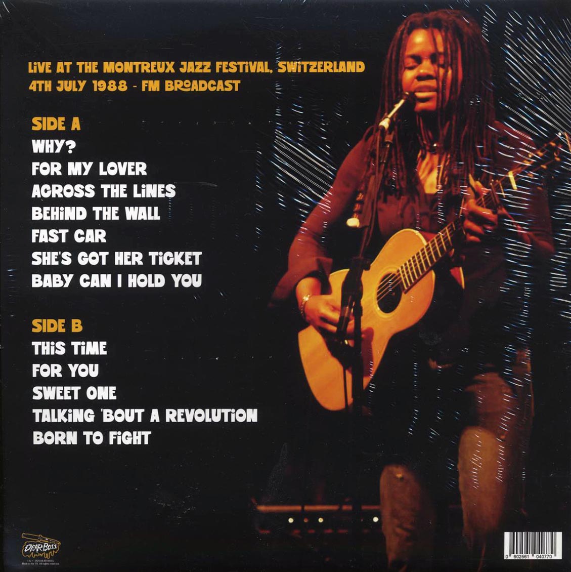 Tracy Chapman - Kind Of Lonely: Live At The Montreux Jazz Festival, Switzerland, 4th July 1988