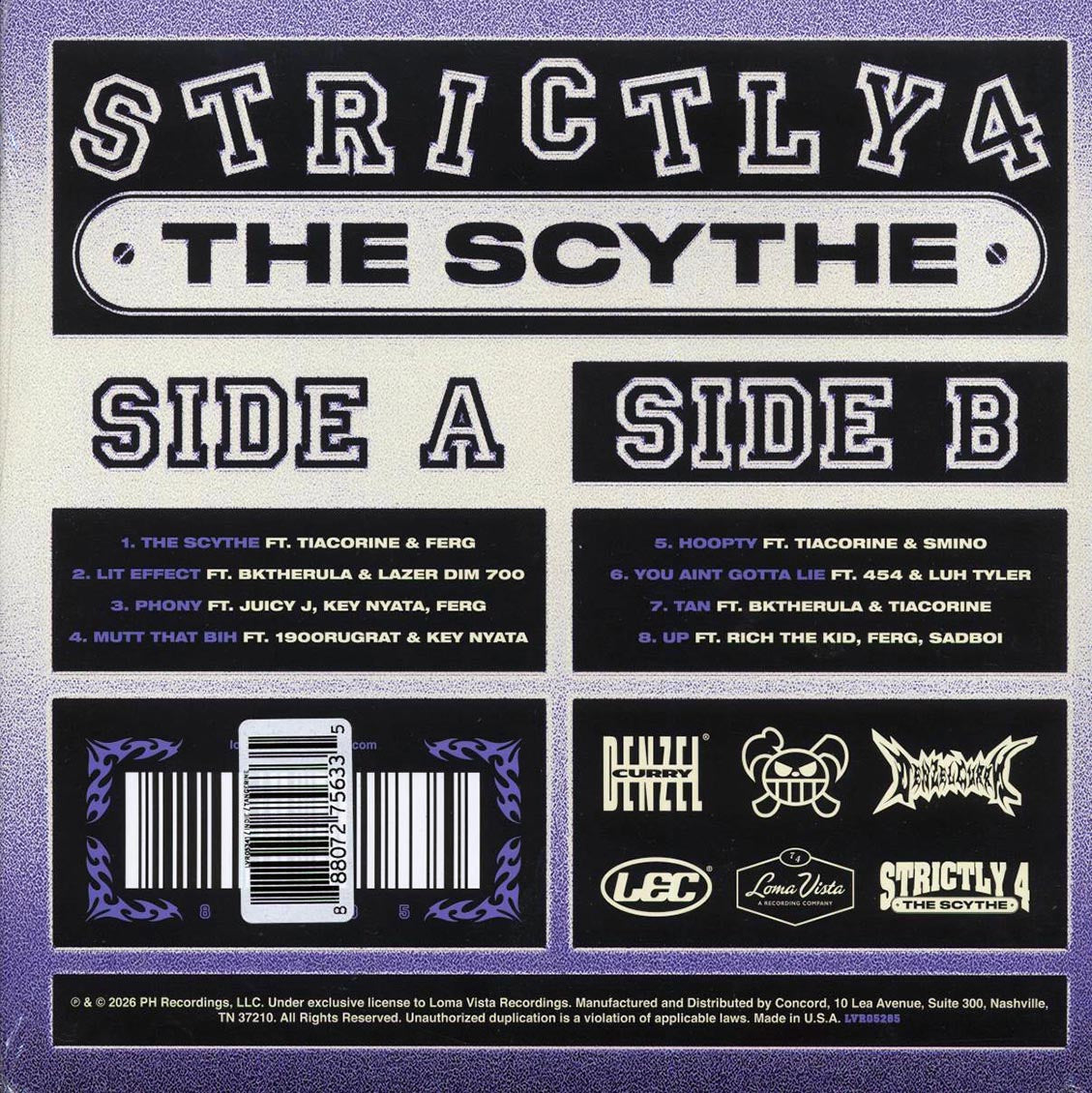 Denzel Curry - Strictly 4 The Scythe