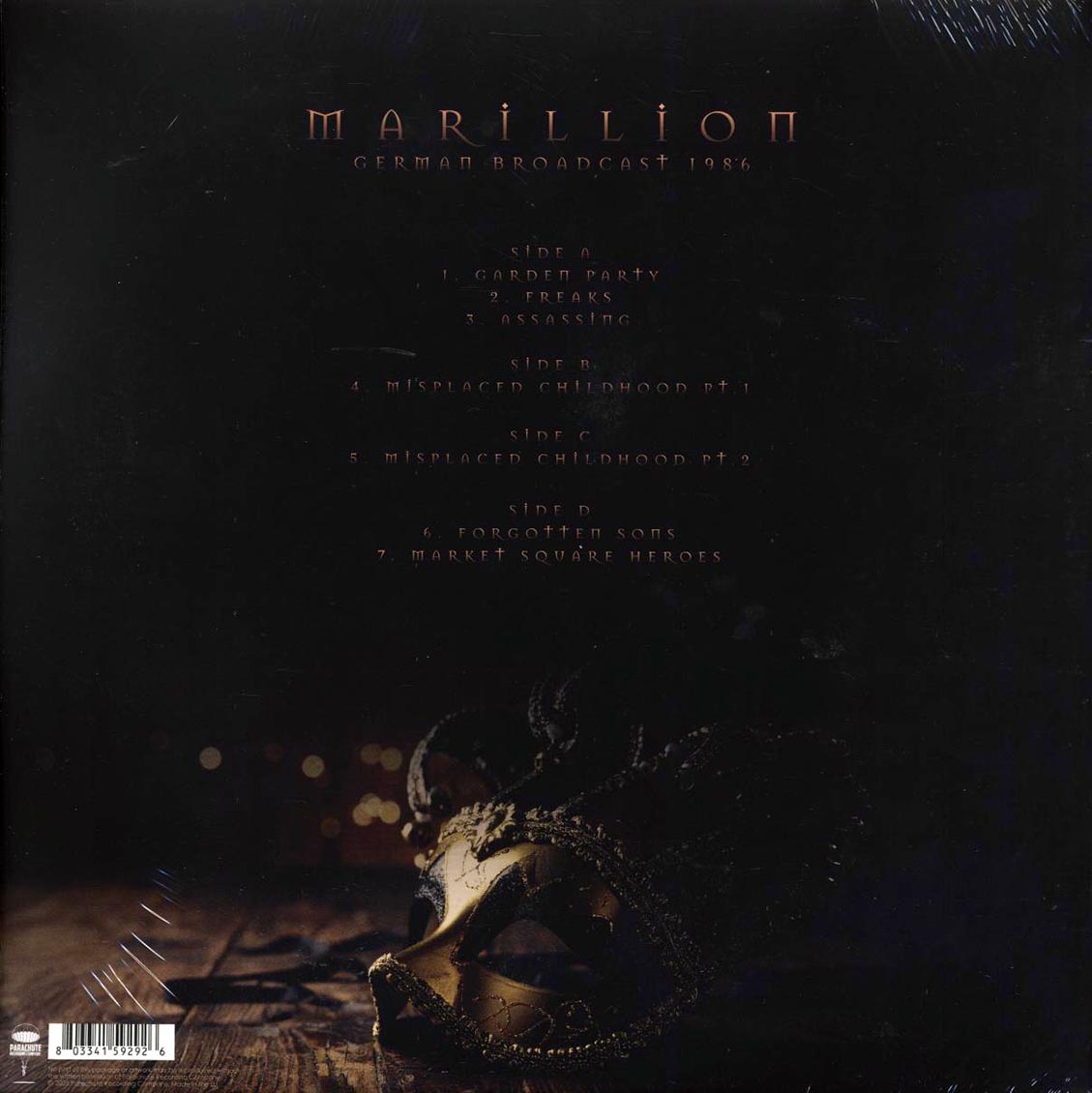 Marillion - German Broadcast 1986