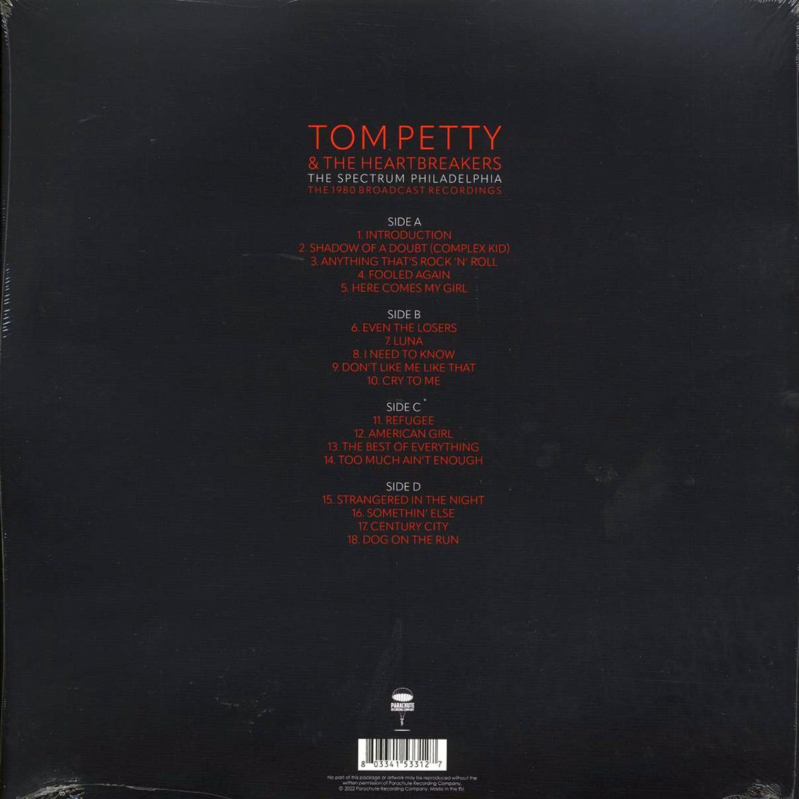 Tom Petty & The Heartbreakers - The Spectrum Philadelphia: The 1980 Broadcast Recordings