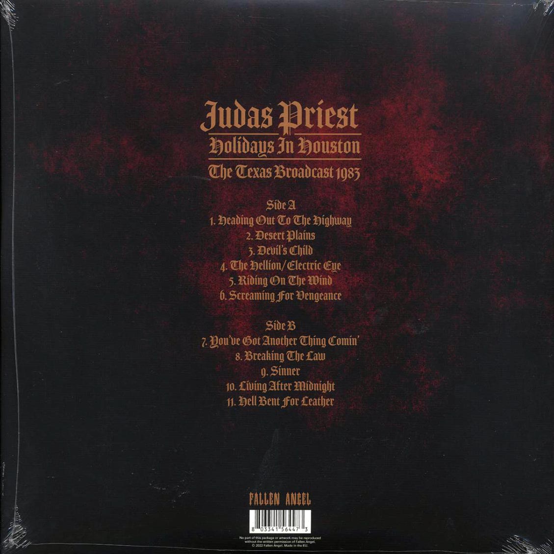 Judas Priest - Holidays In Houston: The Texas Broadcast 1983