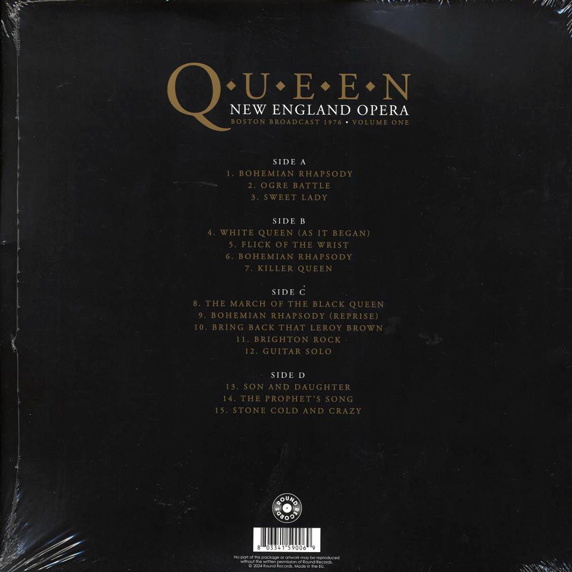 Queen - New England Opera Volume 1: Boston Broadcast 1976