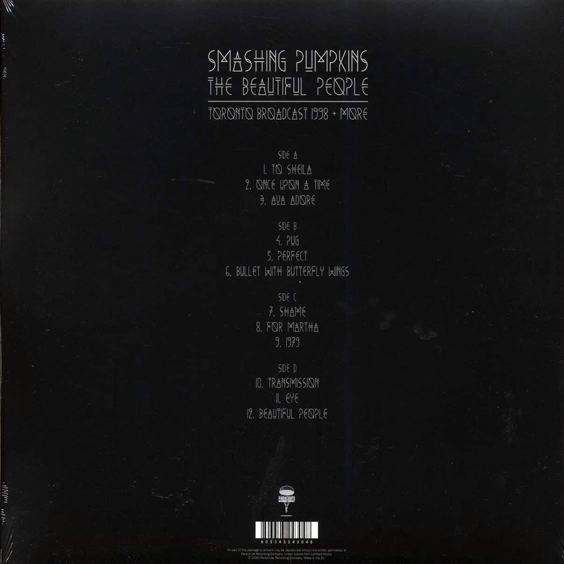 Smashing Pumpkins - The Beautiful People: Toronto Broadcast 1998 + More