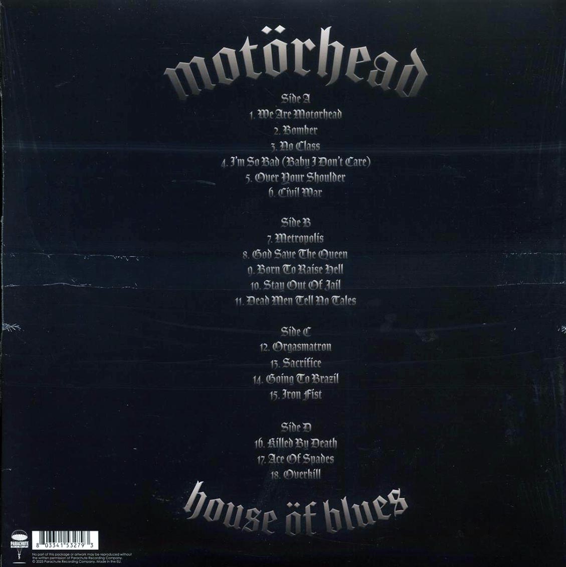 Motorhead - House Of Blues, Chicago 2000