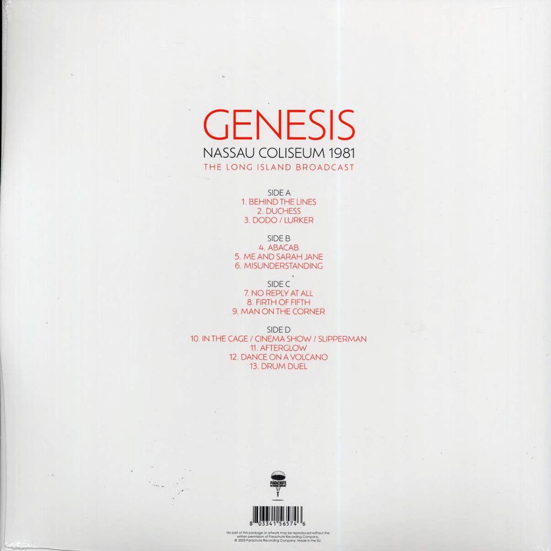Genesis - Nassau Coliseum 1981: The Long Island Broadcast