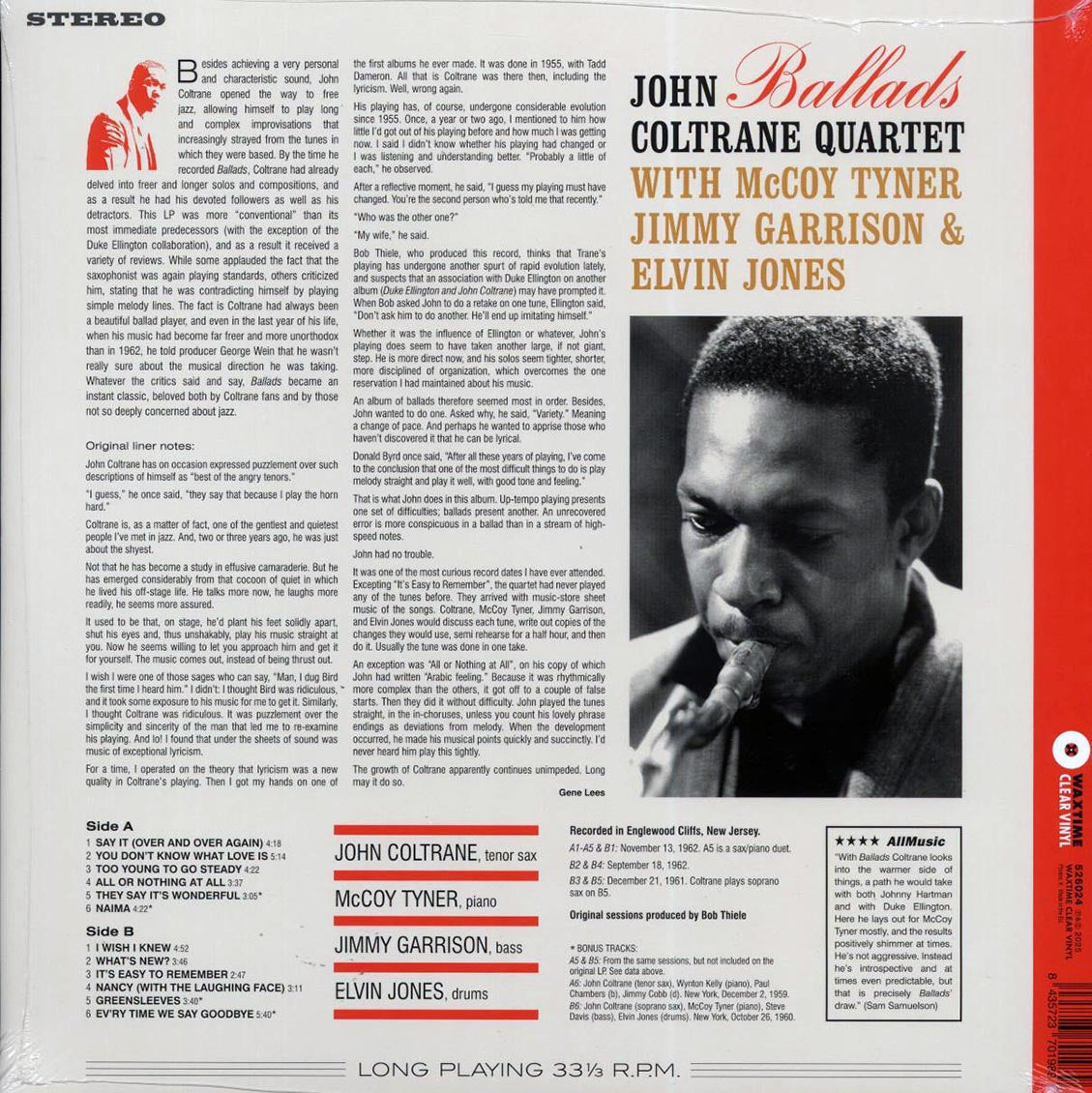 John Coltrane Quartet - Ballads