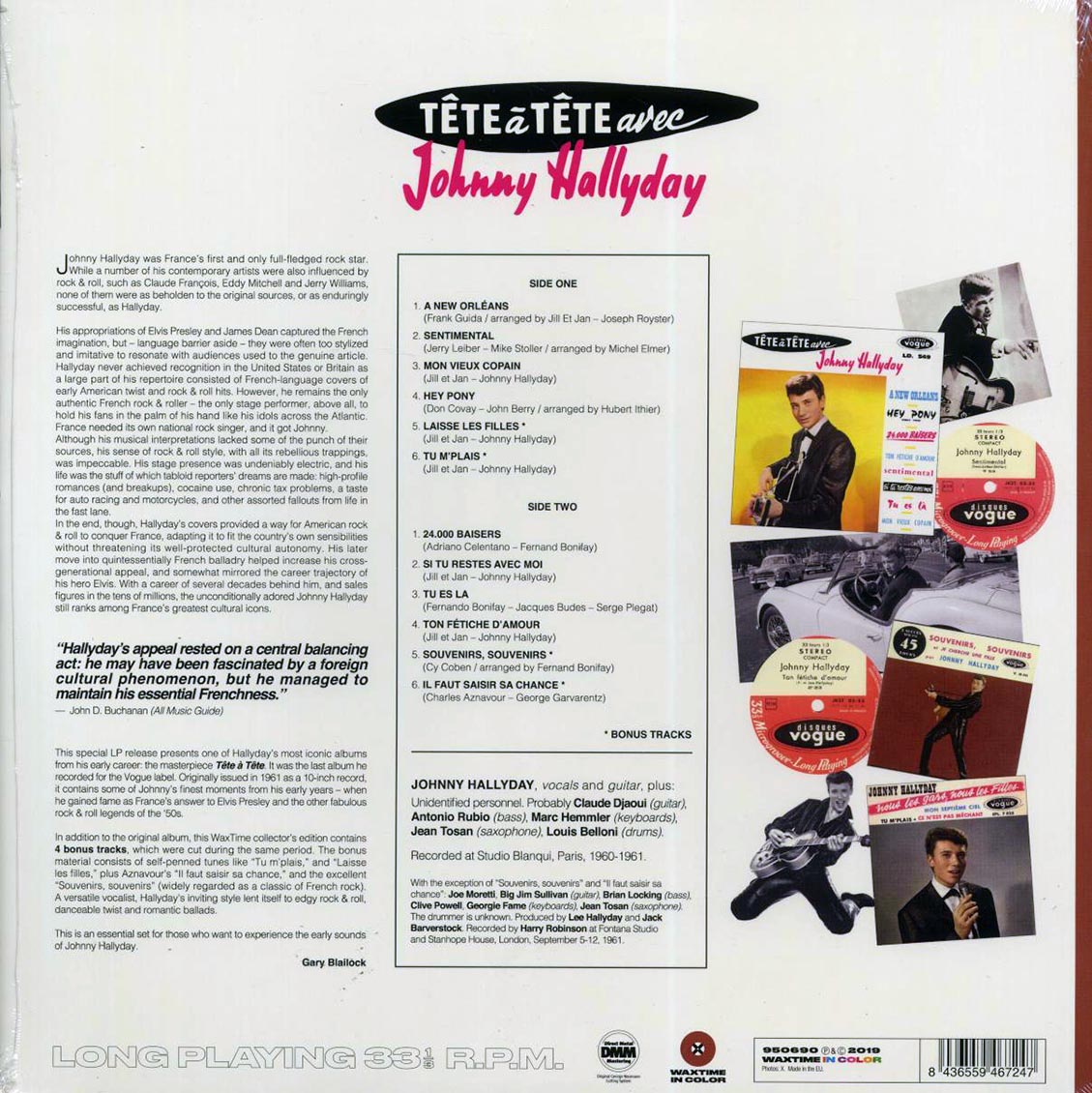Johnny Hallyday - Tete A Tete Avec Johnny Hallyday