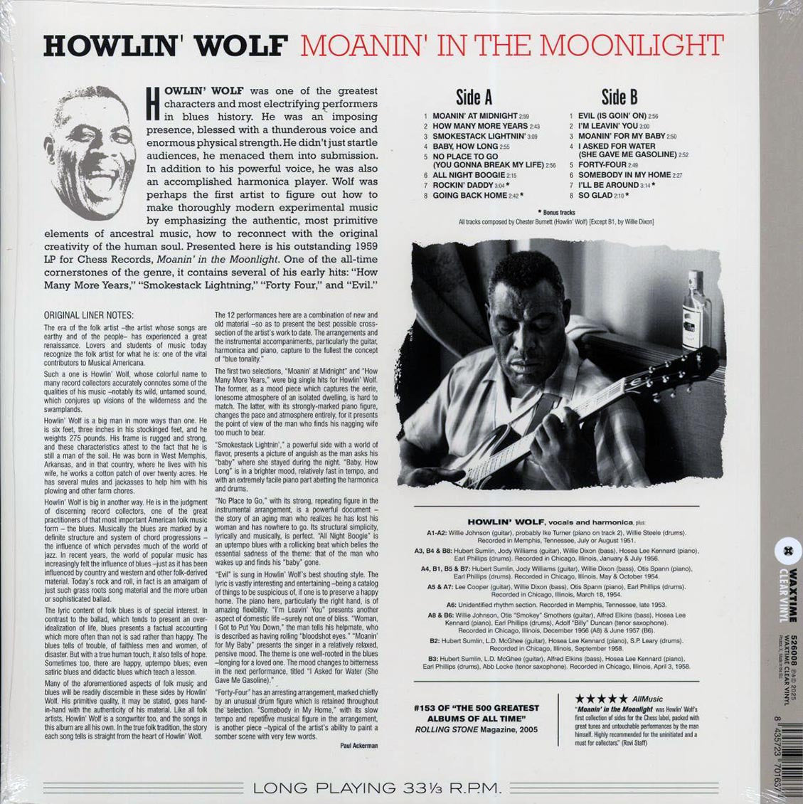 Howlin' Wolf - Moanin' In The Moonlight