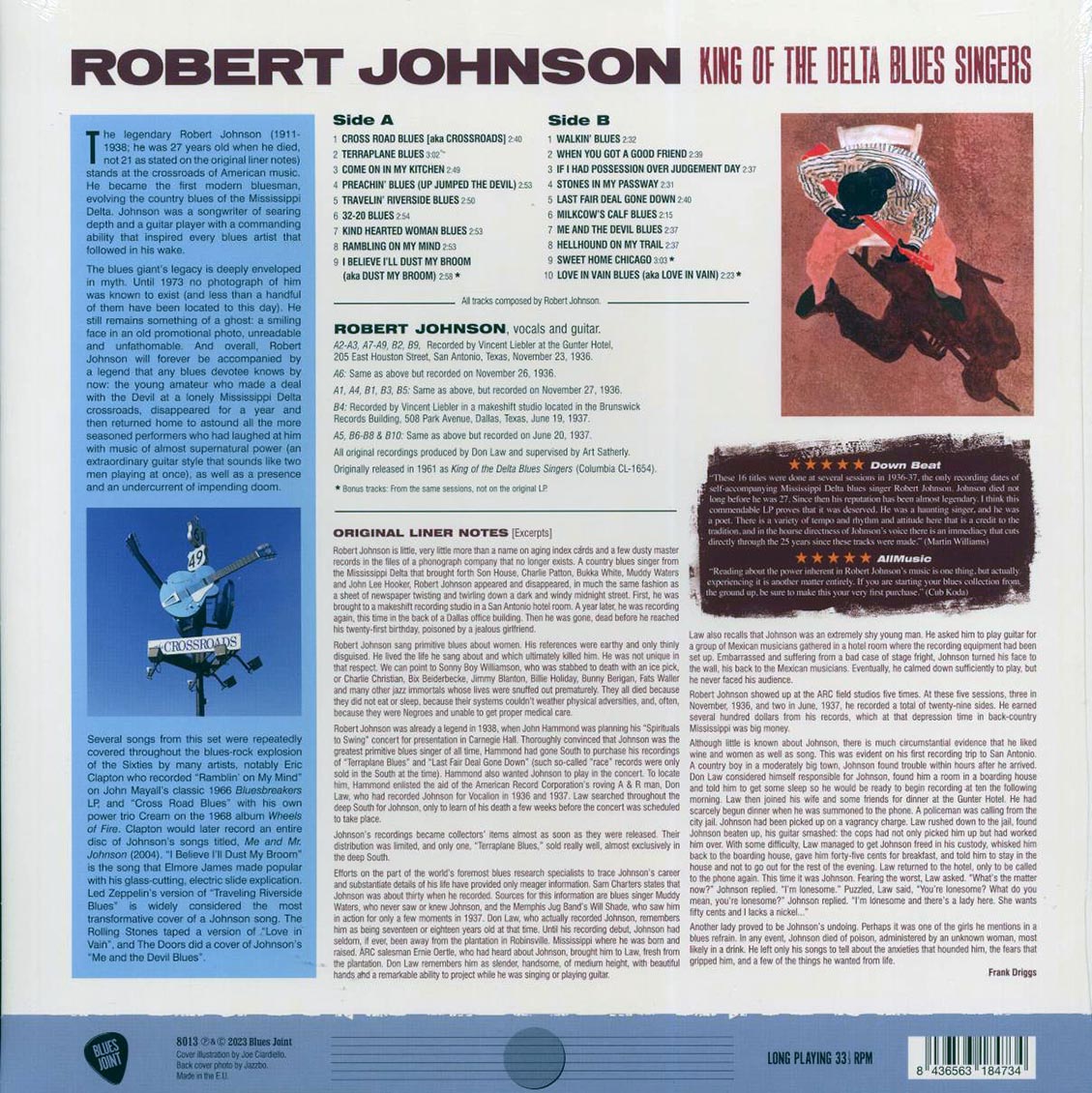 Robert Johnson - King Of The Delta Blues Singers