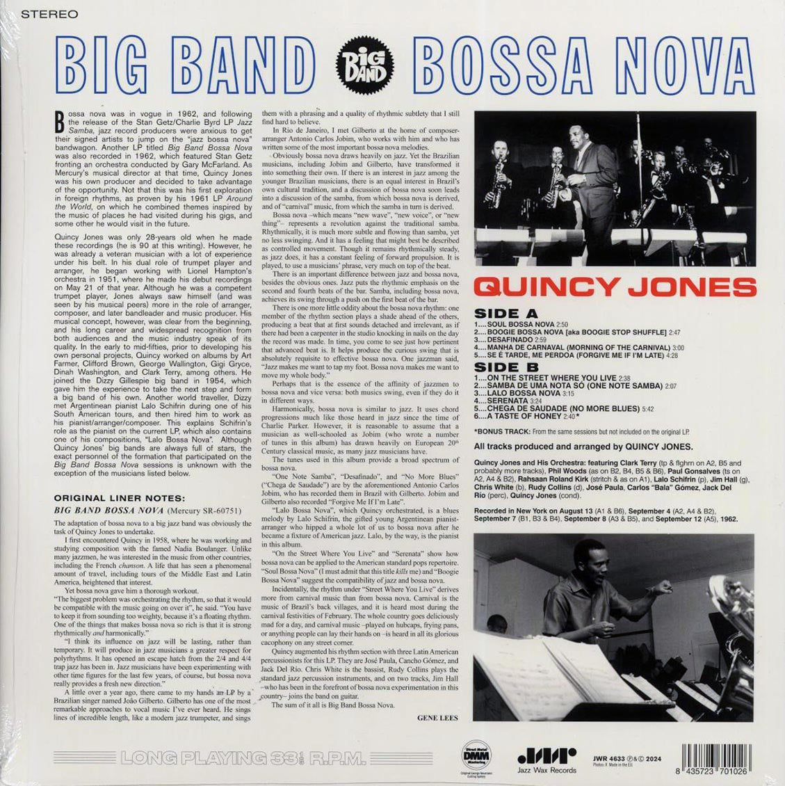 Quincy Jones & His Band - Big Band Bossa Nova