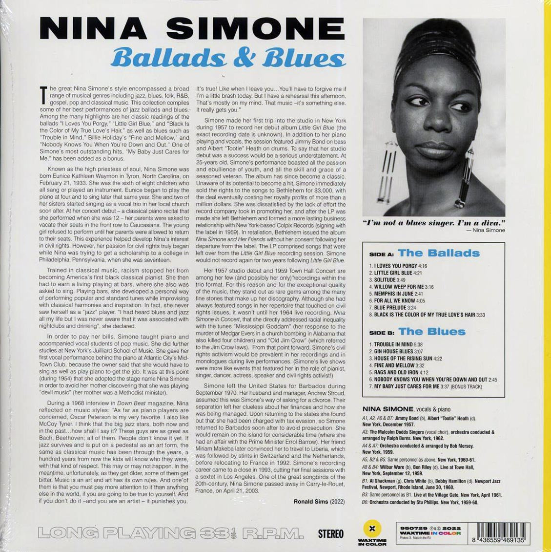 Nina Simone - Ballads & Blues
