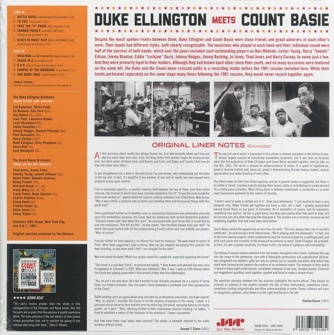 Duke Ellington Orchestra, Count Basie Orchestra - Duke Ellington Meets Count Basie: Battle Royal