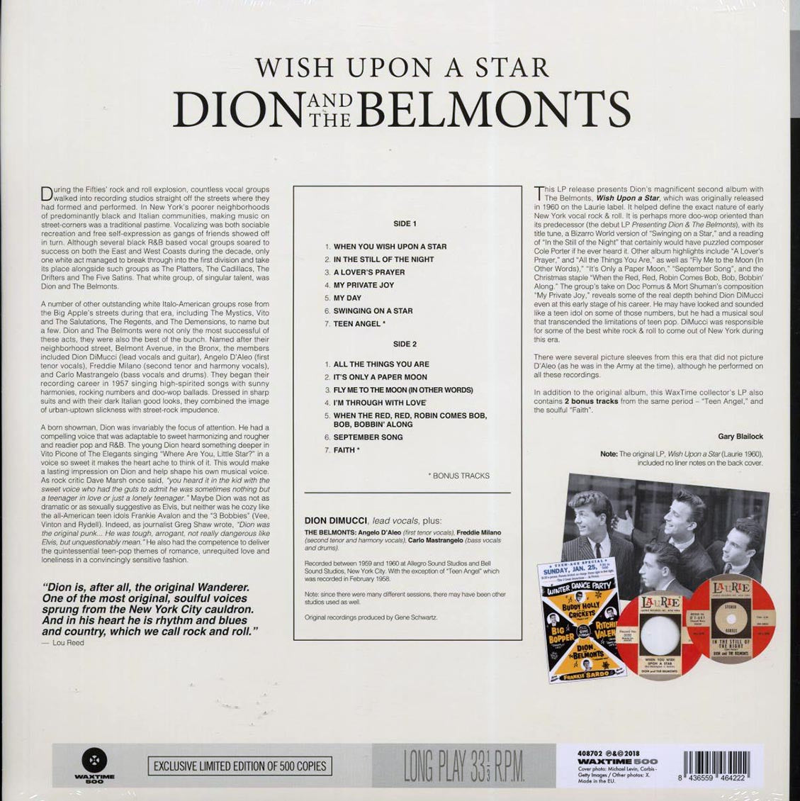 Dion & The Belmonts - Wish Upon A Star