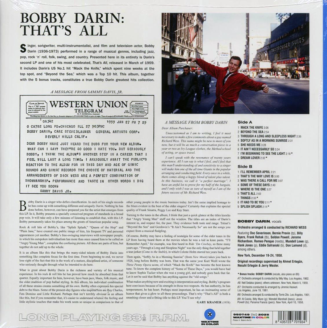 Bobby Darin - That's All