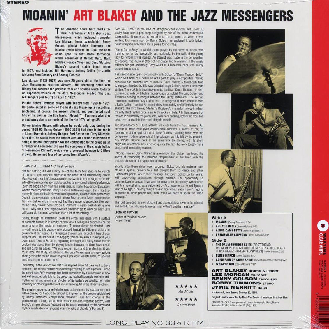 Art Blakey & The Jazz Messengers - Moanin'