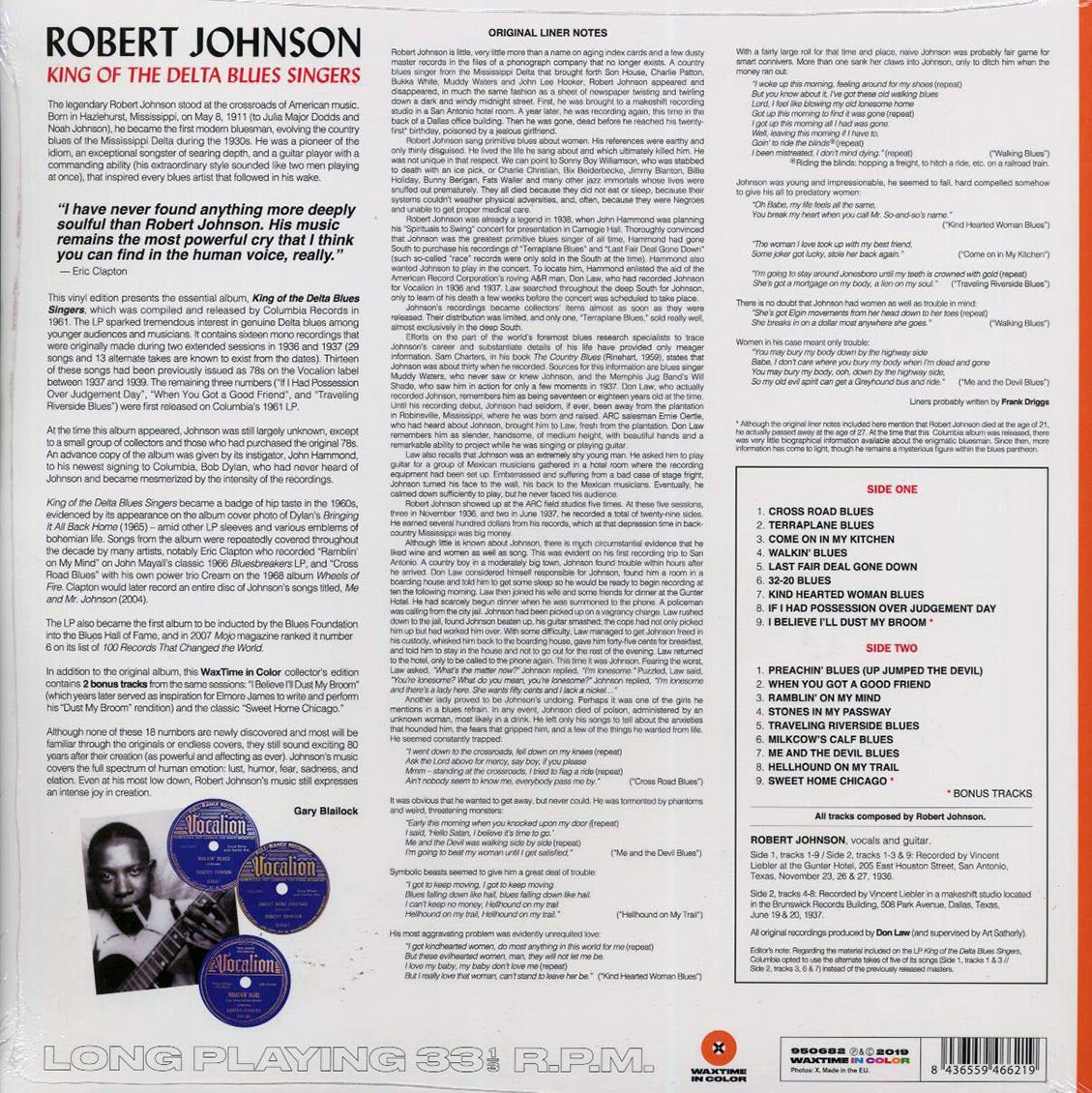 Robert Johnson - King Of The Delta Blues Singers