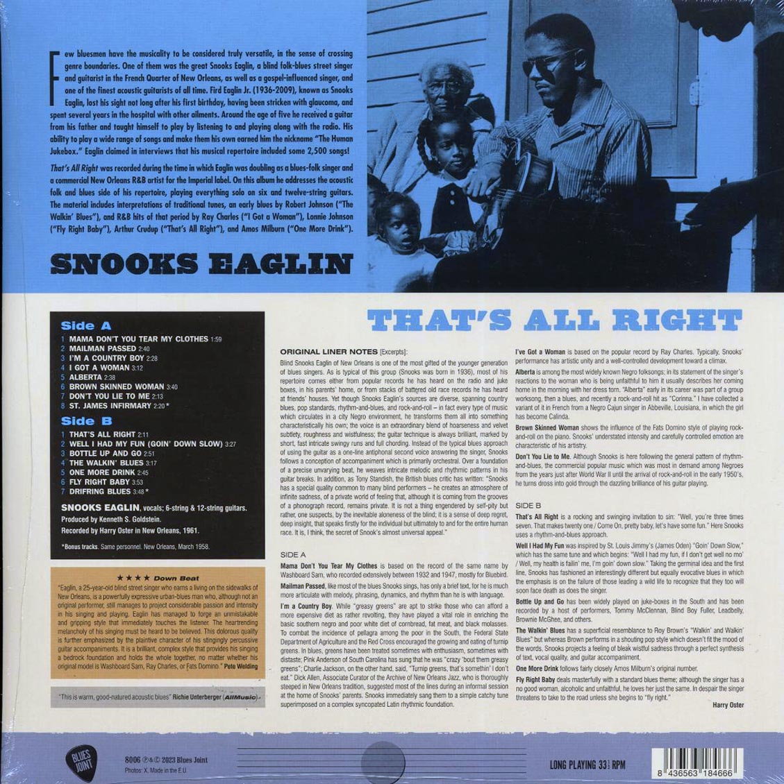 Snooks Eaglin - That's All Right