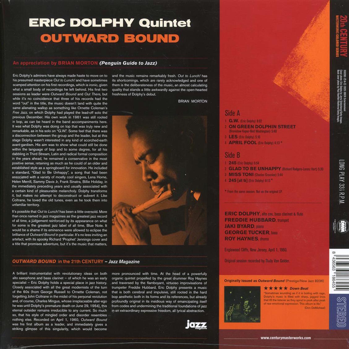 Eric Dolphy Quintet - Outward Bound