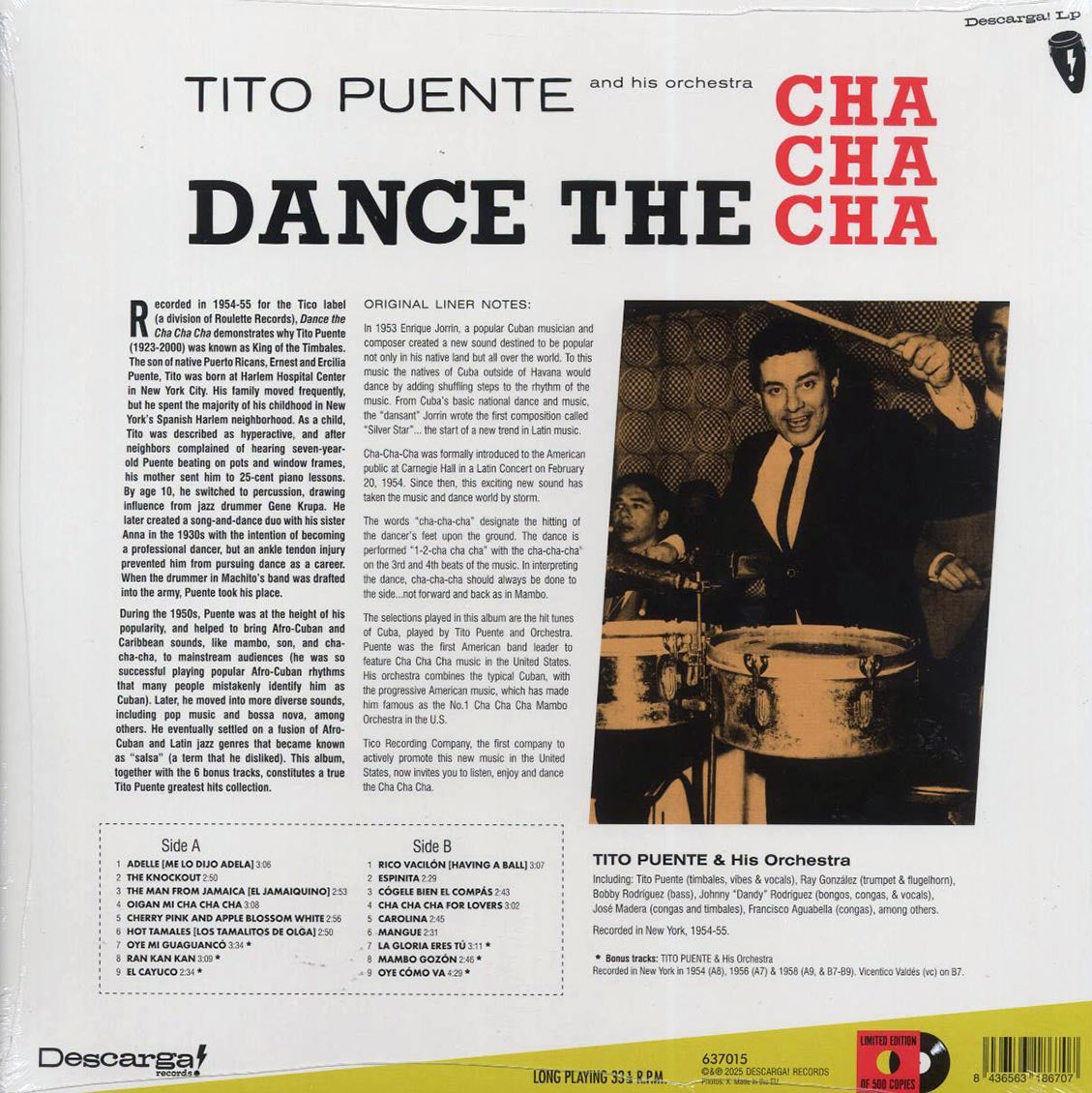 Tito Puente & His Orchestra - Dance The Cha Cha Cha