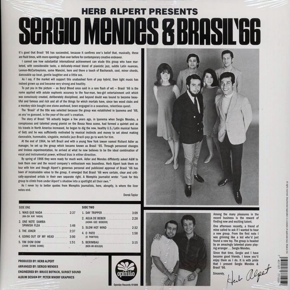 Herb Alpert, Sergio Mendes & Brasil '66 - Herb Alpert Presents Sergio Mendes & Brasil '66