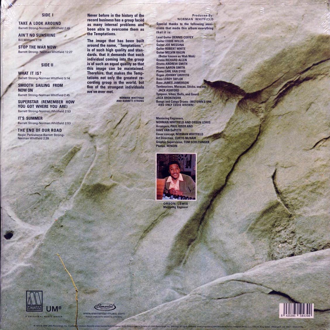 The Temptations - Solid Rock
