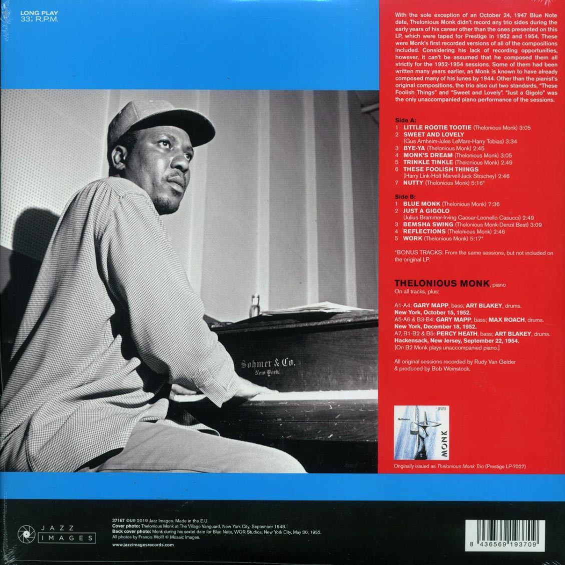 Thelonious Monk Trio - Thelonious Monk Trio