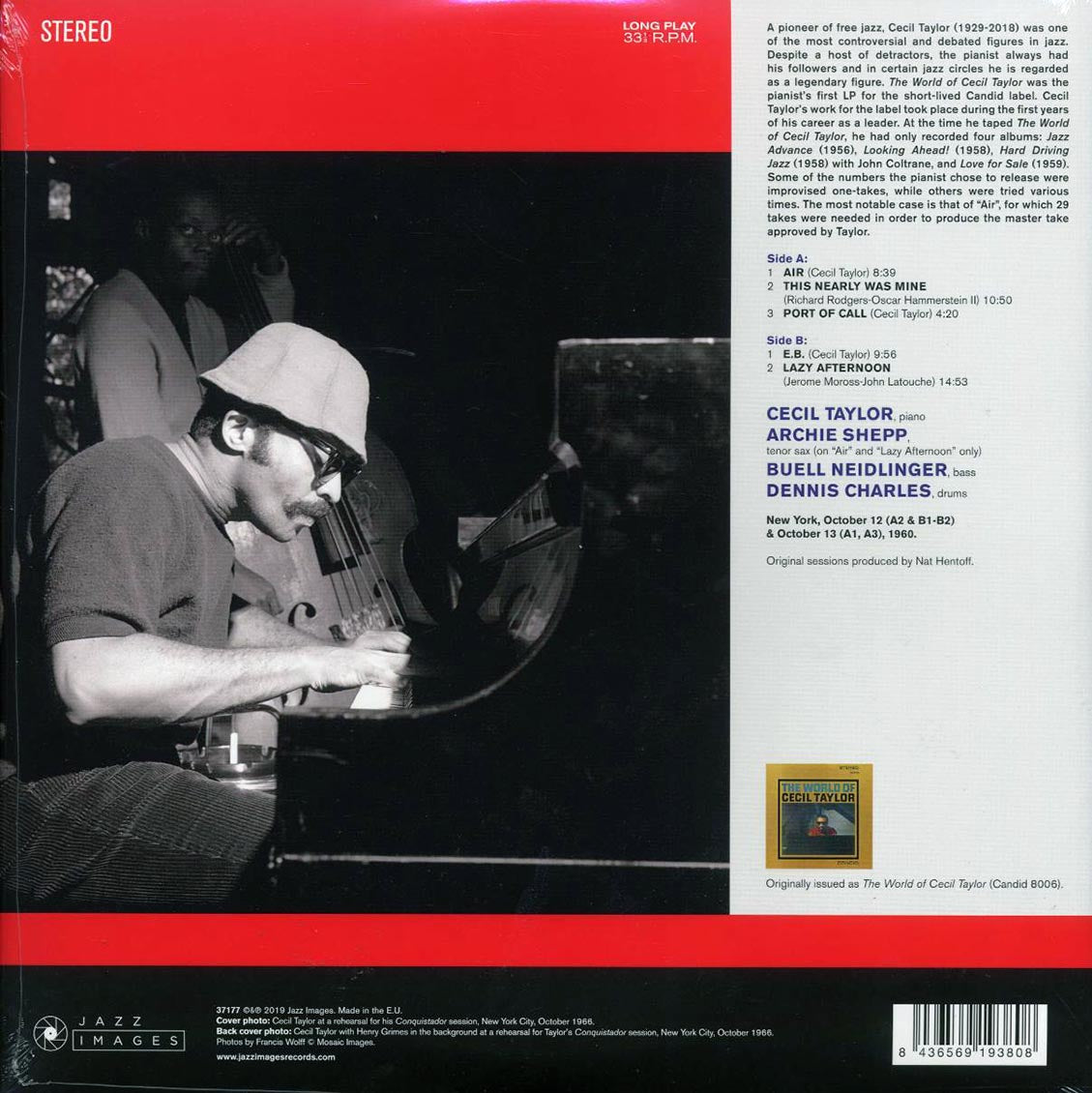 Cecil Taylor - The World Of Cecil Taylor