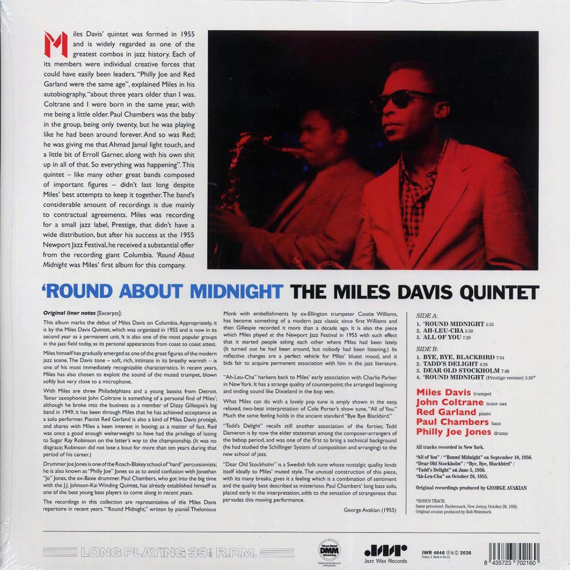 Miles Davis - 'Round About Midnight