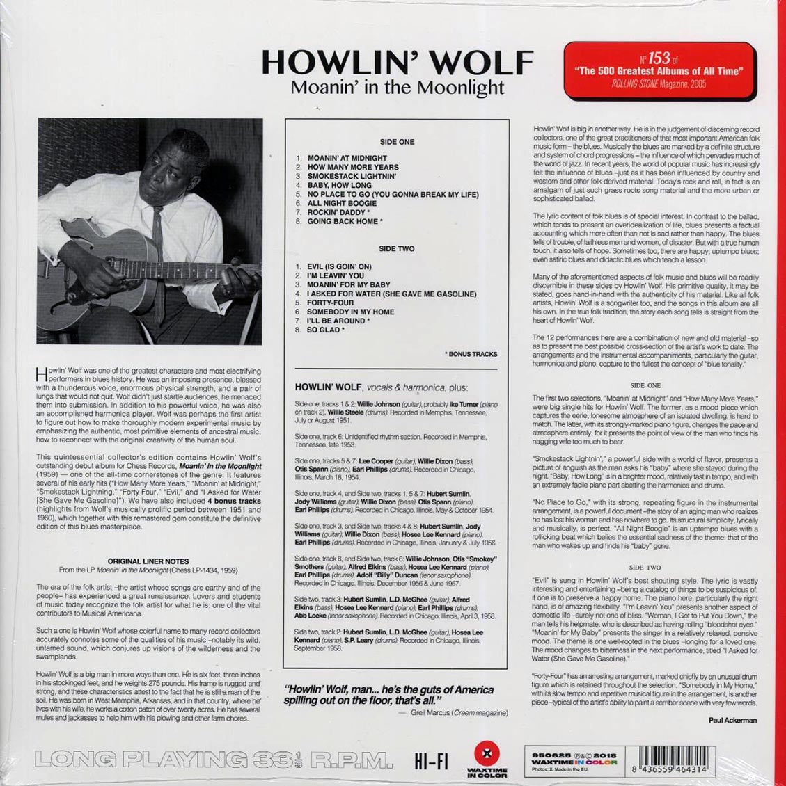 Howlin' Wolf - Moanin' In The Moonlight