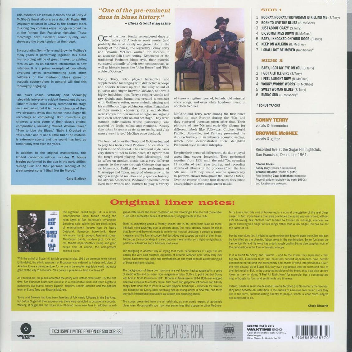 Sonny Terry, Brownie McGhee - At Sugar Hill