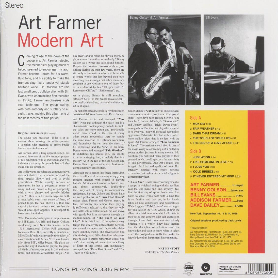 Art Farmer - Modern Art