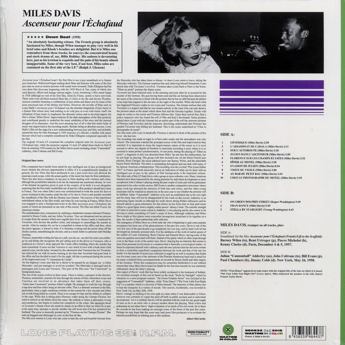 Miles Davis - Ascenseur Pour L'Echafaud