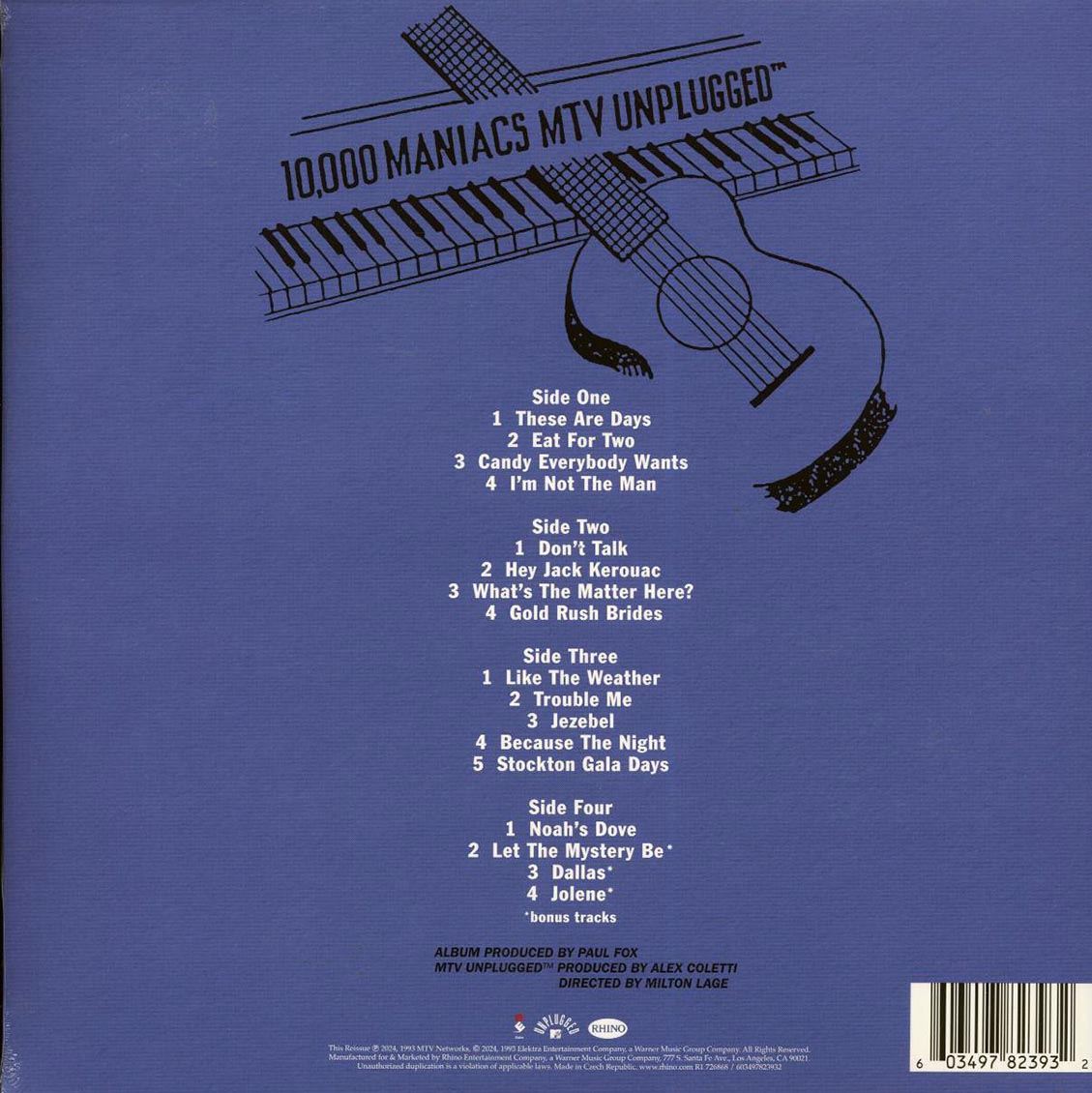 10,000 Maniacs - MTV Unplugged