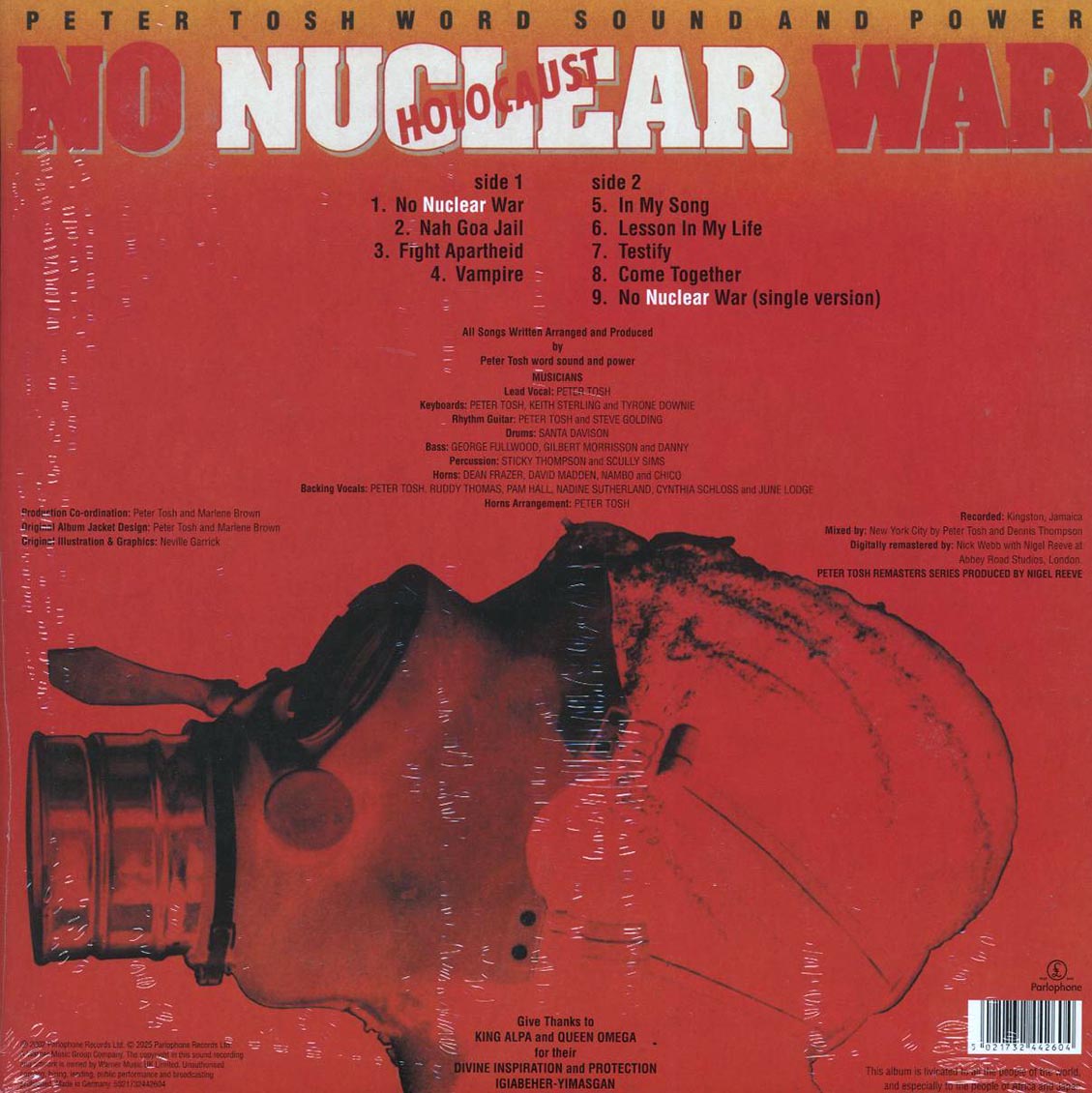 Peter Tosh - No Nuclear War